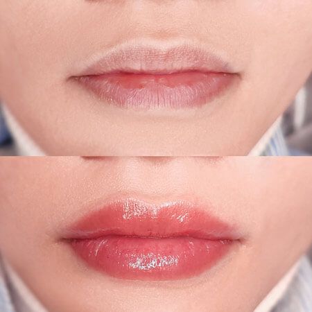Татуаж губ: фото до и после, отзывы